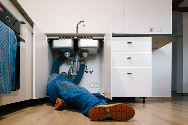 Professional Drain Cleaning technician working in Walnutport, PA